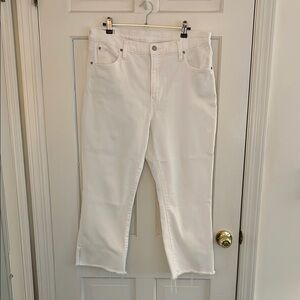 Gap Kick Fit High Rise in White